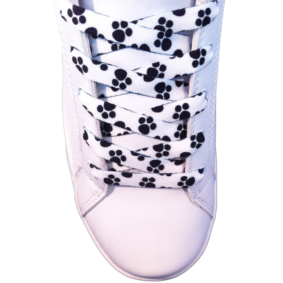 Paw print 2025 shoe laces